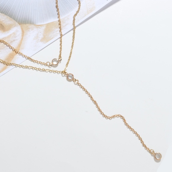 ❤️ 3/$30 Layered Sexy Lariat Necklace - Picture 4 of 7